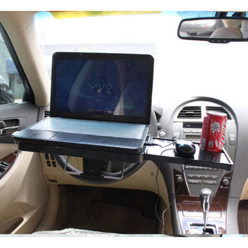 접이식 차량용 노트북 PC 컴퓨터 거치대 차량용 테이블 식탁 미니 테이블 책상 차량용 데스크탑 PC