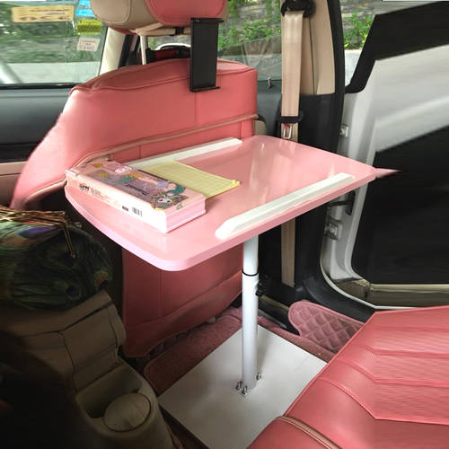 차량용 접이식폴더 미니 테이블 후면 차량용 태블릿 노트북 거치대 컴퓨터 책상 테이블 차량용 테이블 식탁 책상