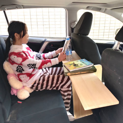 자동차 테이블 식탁 접이식 테이블 좌석 뒤에 등받이 캐비닛 다기능 사무용 차량용 휴대용 먹다 태블릿 소형테이블