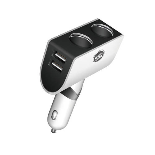 다기능 차량용 충전기 고속충전 차량용 핸드폰 차량용충전기 2IN1 USB 고속충전 젠더 플러그