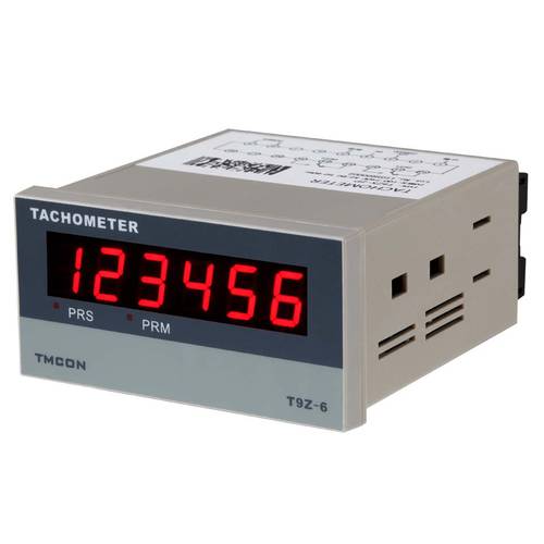 TMCON TMCON T9Z-6 디지털디스플레이 타코미터 계기판 속도 측정 기 모터 회전 속도계