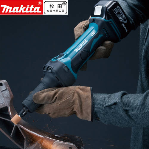 makita MAKITA 18V 리튬 배터리 충전식 전기 그라인더 DGD800Z 메탈 구경 폴리셔 전동 스트레이트 그라인더