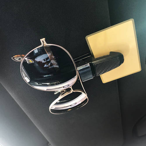 차량용 선글라스 안경 홀더 다기능 자동차 아이 프레임 차량용 선바이저 고글 안경 케이스 카드 홀더 차량용 인테리어 용품