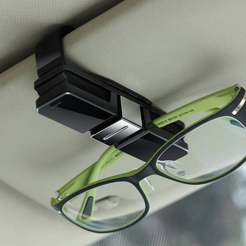차량용 고글 안경 케이스 자동차 아이 프레임 독서등 걸이형 차량용품 범용 다기능 선바이저 선글라스 안경 홀더