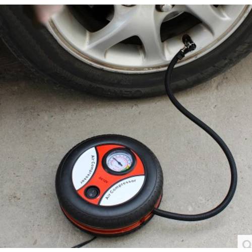 차량용 공기 펌프 차량용 휴대용 고압 전동 싱글 더블 실린더 12V 세단 의자 타이어 비상용 에어펌프