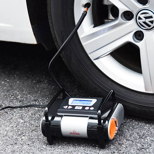 JIAXIDE 차량용 공기 펌프 디지털디스플레이 미리 설정 휴대용 12v 차량용 타이어 에어펌프 전동 공기주입 펌프