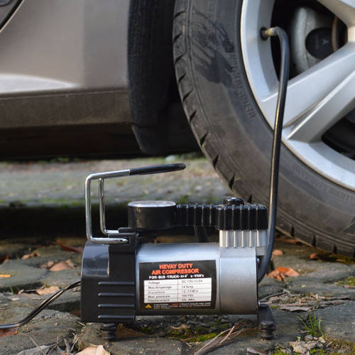 차량용 공기 펌프 타이어 휴대용 증기 카 플러스 가스 에어펌프 12v 고압 소형 승용차용 다기능 펌프