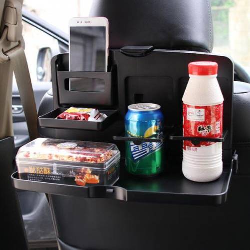 차량용 데스크탑 PC 노트북 모바일 접이식 테이블 식판 접시 다기능 차량용 테이블 식탁 미니 테이블 뒷좌석