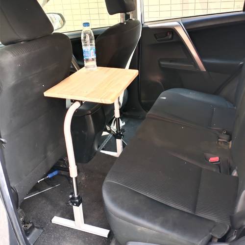 자동차에서 사용 가능 작게 접는 테이블 보드 뒤에 좌석 차 하중 태블릿 노트북 거치대 컴퓨터 책상 테이블 차량용 테이블 식탁 책상