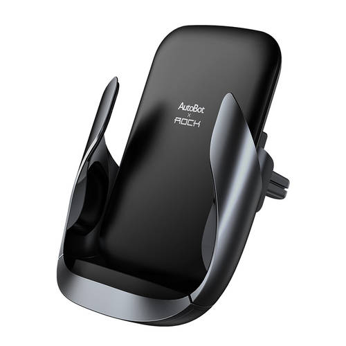 ROCK-AutoBot 차량용 휴대폰 거치대 무선충전기 사용가능 iPhone8-iPhone12Pro