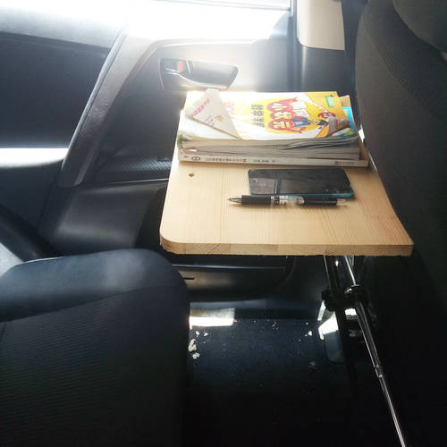 소형차 테이블 보드 뒤에 열 미니테이블 차량용 접이식 테이블 식탁 책상 책상 노트북 거치대 데스크탑 PC