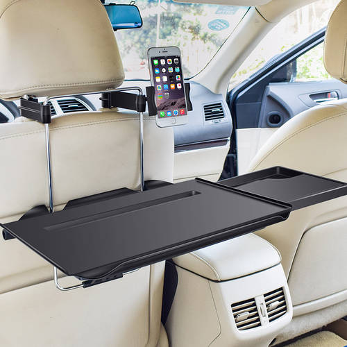 차량용 테이블 테이블 식탁 후면 작은 행 조수석 차량용 태블릿 PC 스텐트 전 접이식 자동차 식사 기내