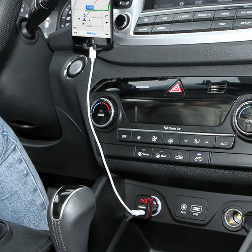차량용 핸드폰 충전기 차량용충전기 시거잭 2IN1 삽입 빠른 충전 증기 자동차 다기능 usb 충전기