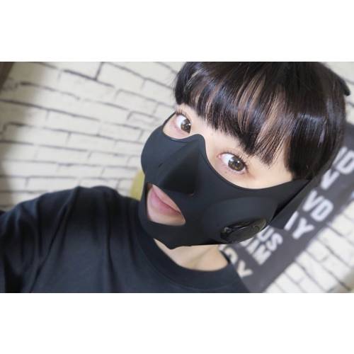 일본 Ya Meng YAMAN 배그 마스크 갸름한 얼굴 리프팅 얼굴 안면 미용기기 콤팩트 Medilift 올빼미 안대 눈가리개