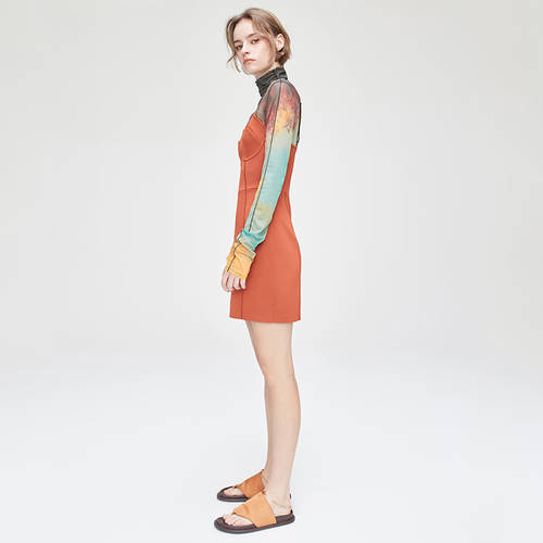 VVNK JANE PLUS 봄 여름 시즌 신상 신형 신모델 뷔스티에 원피스 선 드레스 J021108651C