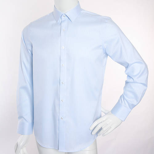 Busen Bu Morio 석사 소매 셔츠 줄무늬 스트라이프 받다 바디 레저 출근 셔츠 남성용  신제품 비즈니스 인치 셔츠
