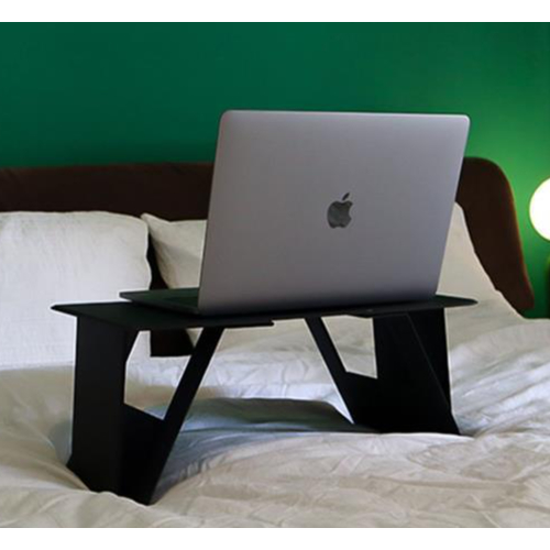튼튼한 접이식 노트북 받침대 슬림 침대 노트북 다용도 스탠드 거치대 베드 테이블 트레이 침대 소형 책상